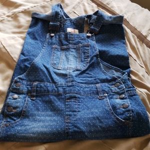 Girls bib overalls